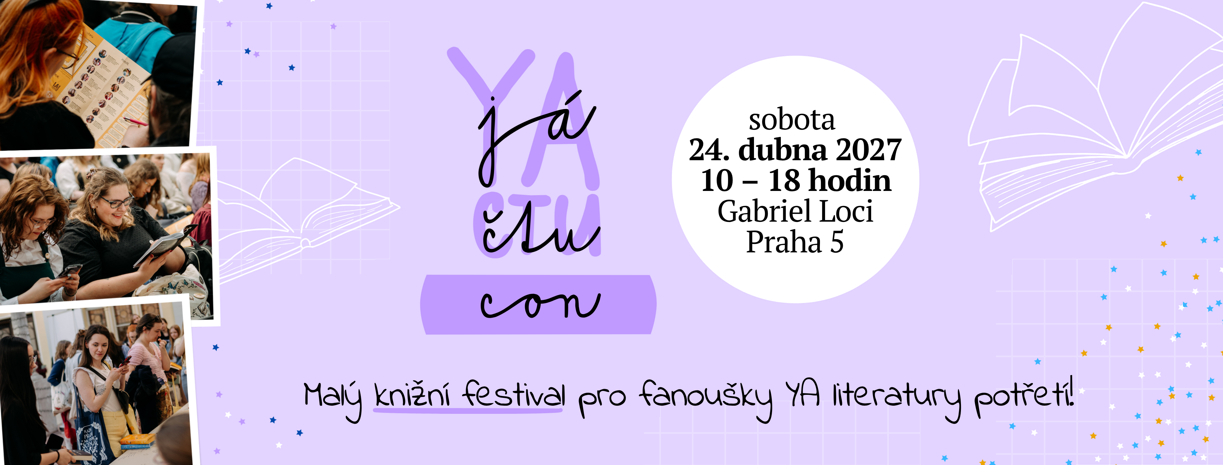 Carousel YA čtu con 2027